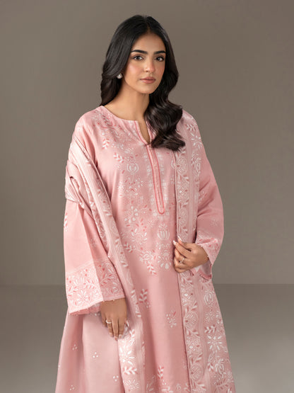 2 Piece Khaddar Suit-Printed (Unstitched)