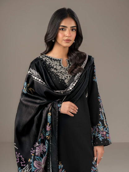 2 Piece Khaddar Suit-Printed (Unstitched)