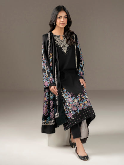 2 Piece Khaddar Suit-Printed (Unstitched)