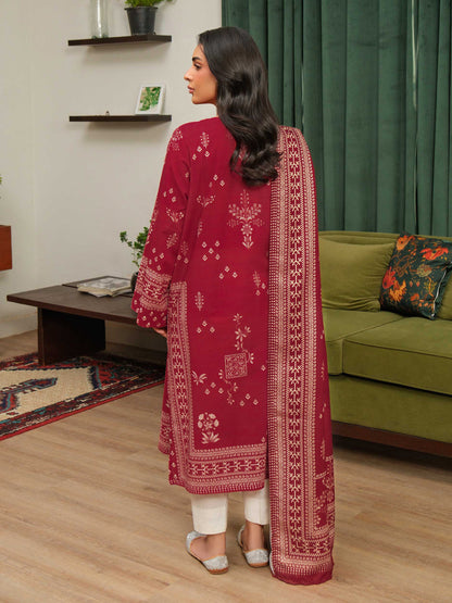 2 Piece Khaddar Suit-Printed (Unstitched)