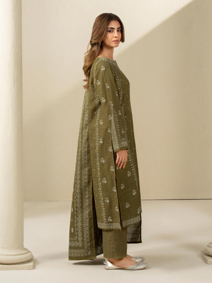 2 Piece Khaddar Suit-Printed (Unstitched)