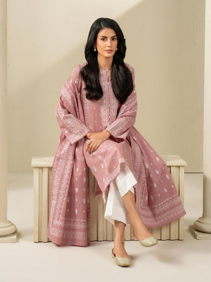 2 Piece Khaddar Suit-Printed (Unstitched)