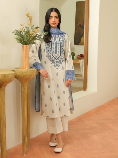 2 Piece Khaddar Paste Suit (Unstitched)