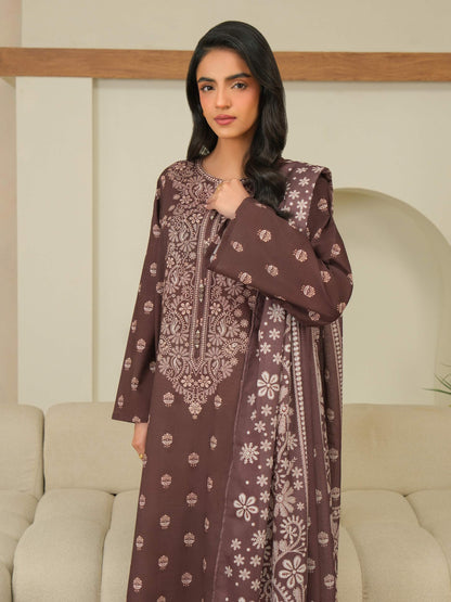 2 Piece Khaddar Suit-Printed (Unstitched)