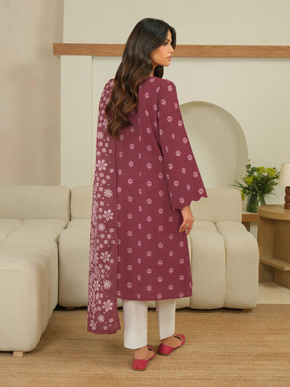 2 Piece Khaddar Suit-Printed (Unstitched)