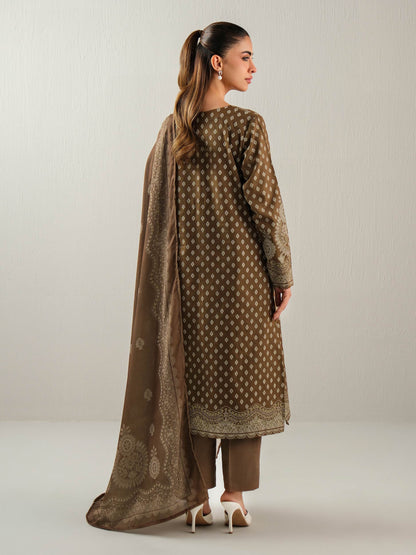 3 Piece Khaddar Suit-Printed (Unstitched)