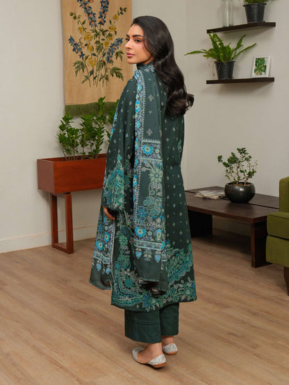 3 Piece Khaddar Suit-Printed (Unstitched)