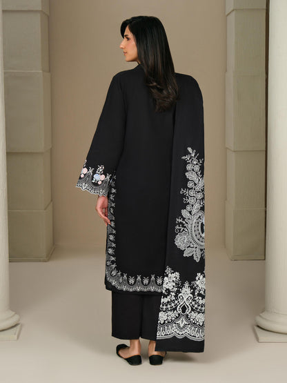 3 Piece Khaddar Suit-Printed (Unstitched)