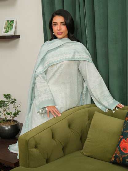 2 Piece Khaddar Suit-Printed (Unstitched)