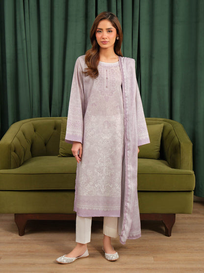 2 Piece Khaddar Suit-Printed (Unstitched)