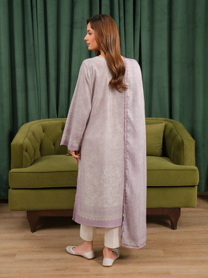 2 Piece Khaddar Suit-Printed (Unstitched)