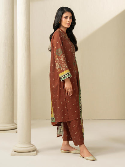 3 Piece Khaddar Suit-Printed (Unstitched)