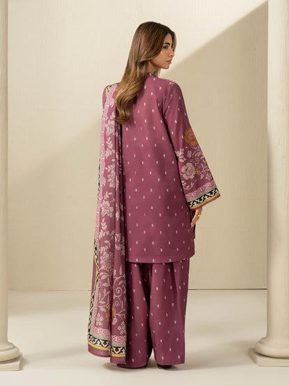 3 Piece Khaddar Suit-Printed (Unstitched)
