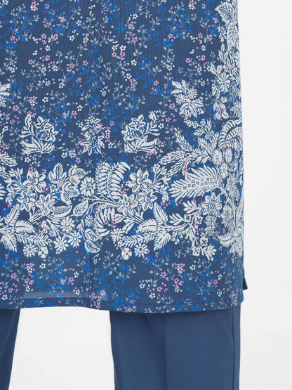 3 Piece Lawn Suit- Printed (Unstitched)