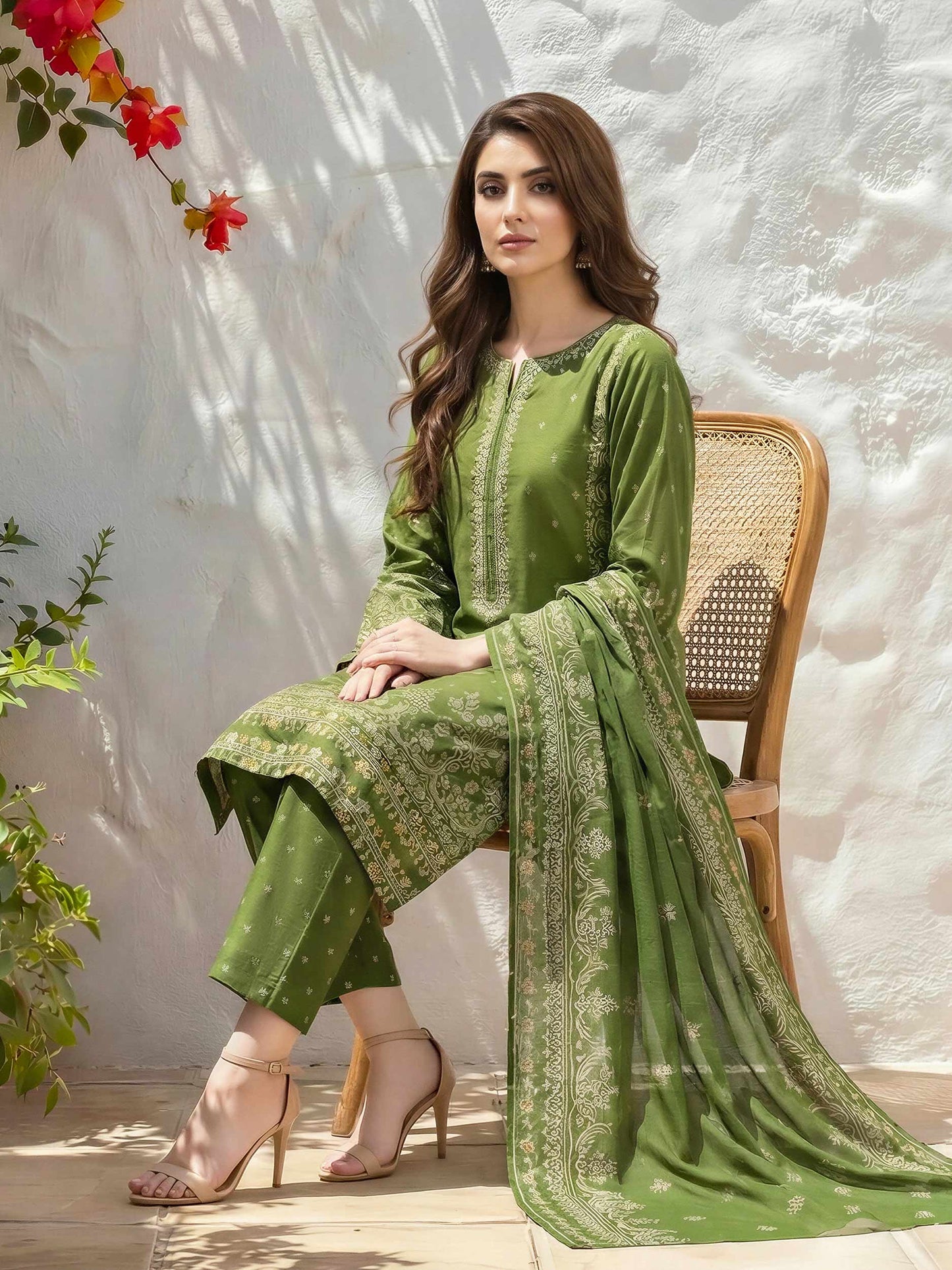 3 Piece Lawn Suit (Unstitched)
