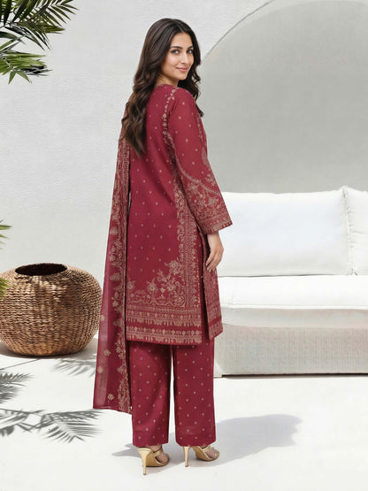3 Piece Lawn Suit (Unstitched)