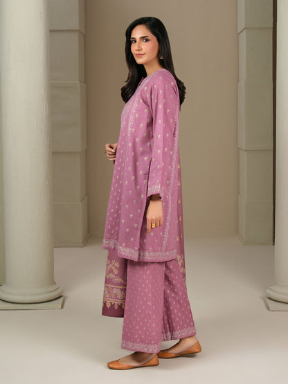 3 Piece Khaddar Suit-Paste Print (Unstitched)