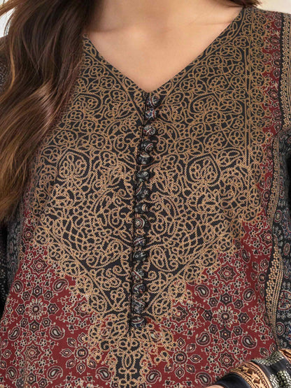 3 Piece Lawn Paste Suit (Unstitched)