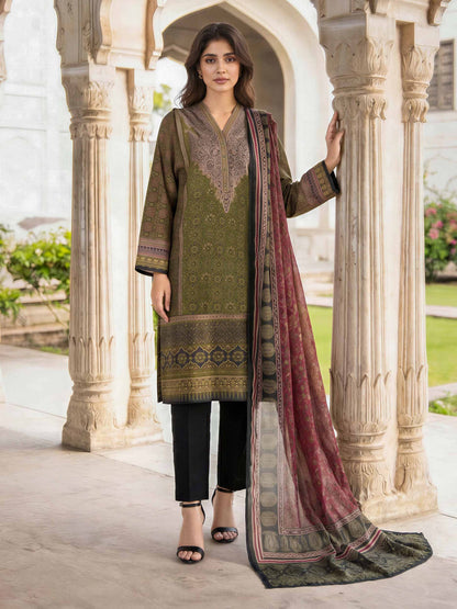3 Piece Lawn Suit (Unstitched)