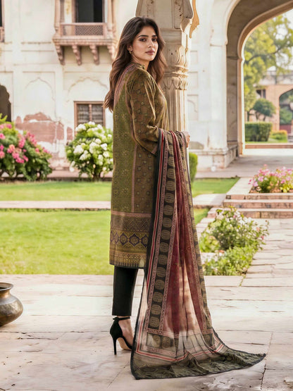 3 Piece Lawn Suit (Unstitched)