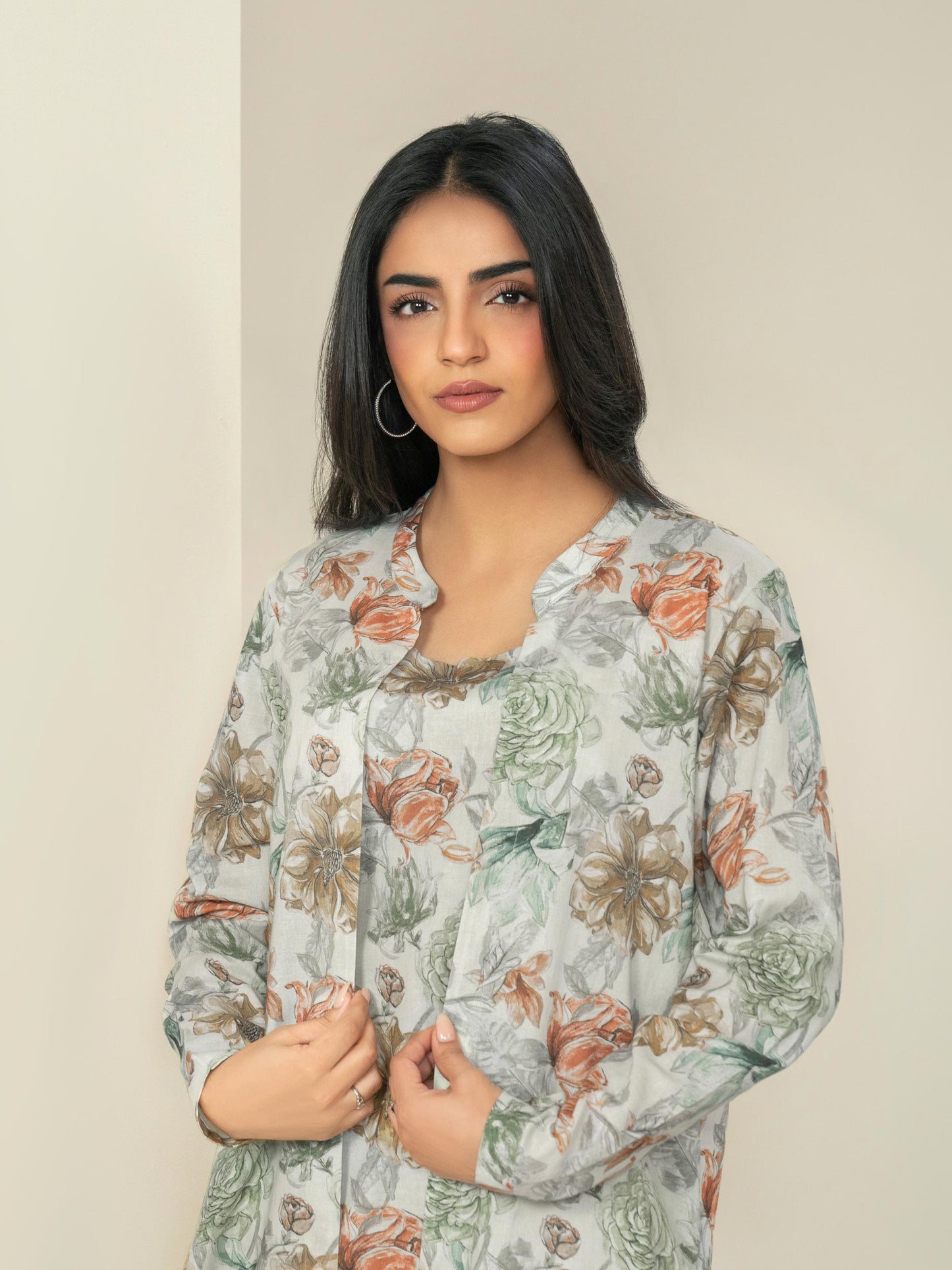 Khaddar Shirt-Printed (Unstitched)
