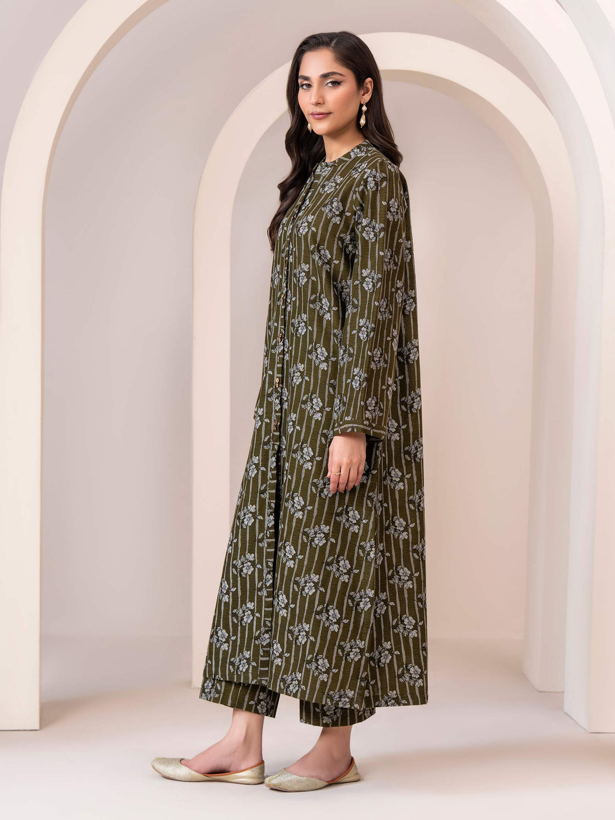 Khaddar Paste Shirt (Unstitched)