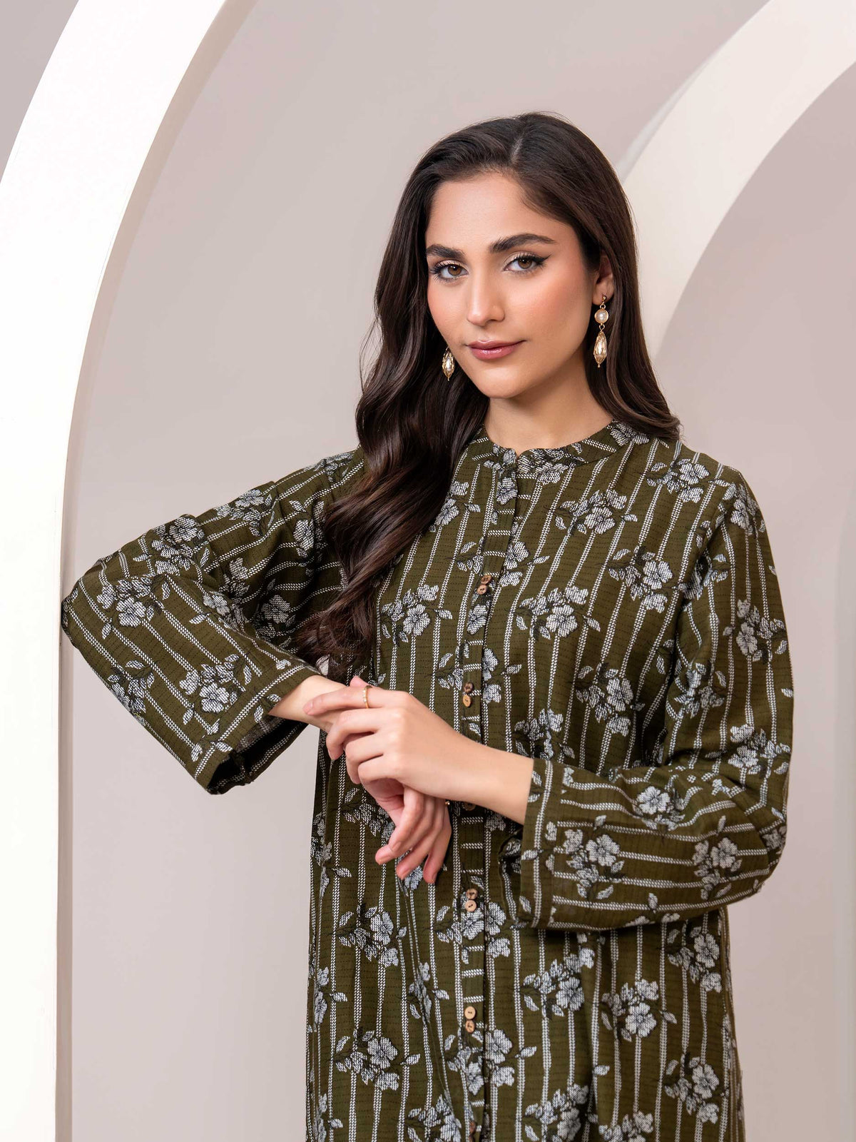 Khaddar Paste Shirt (Unstitched)