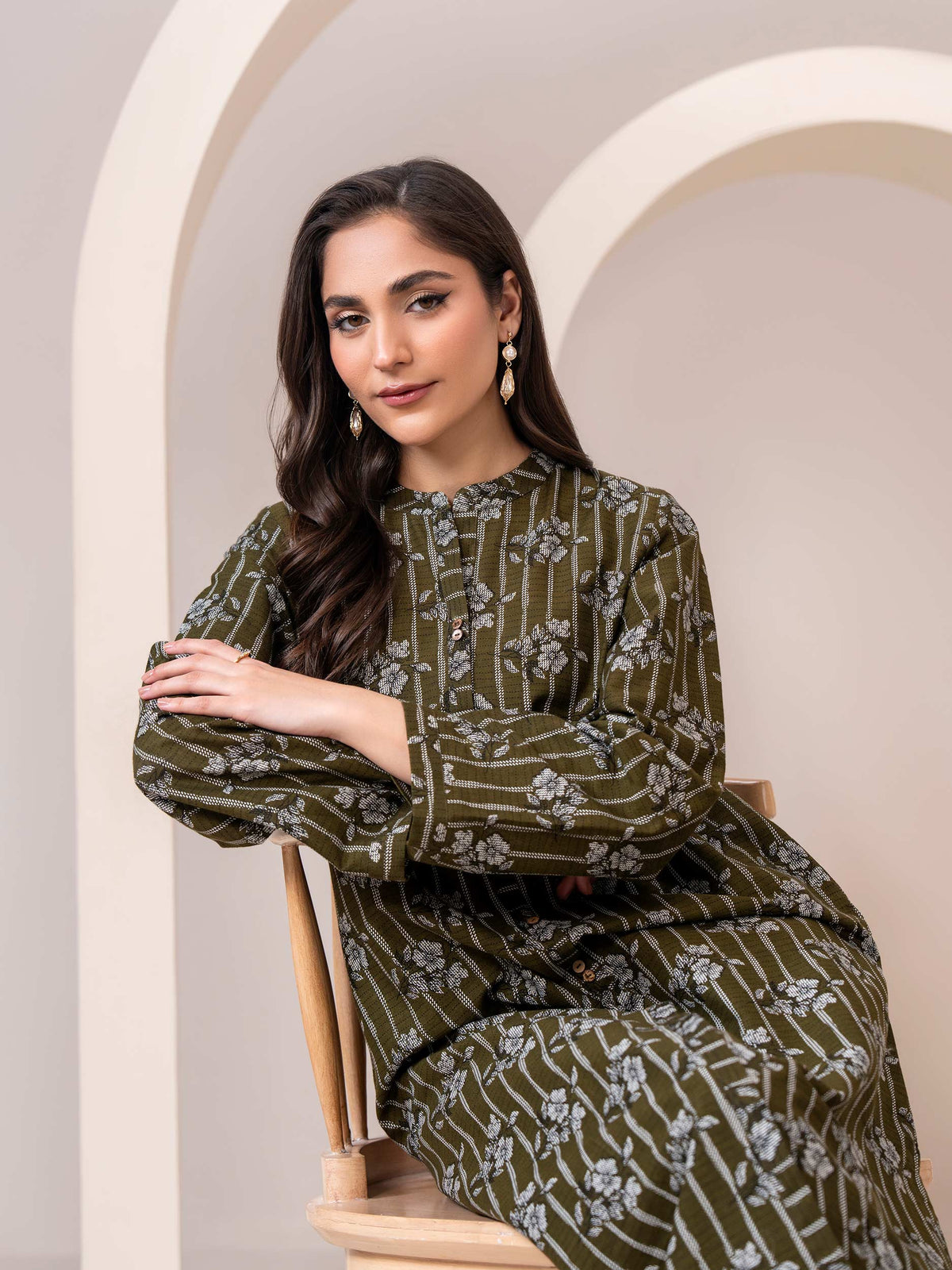 Khaddar Paste Shirt (Unstitched)