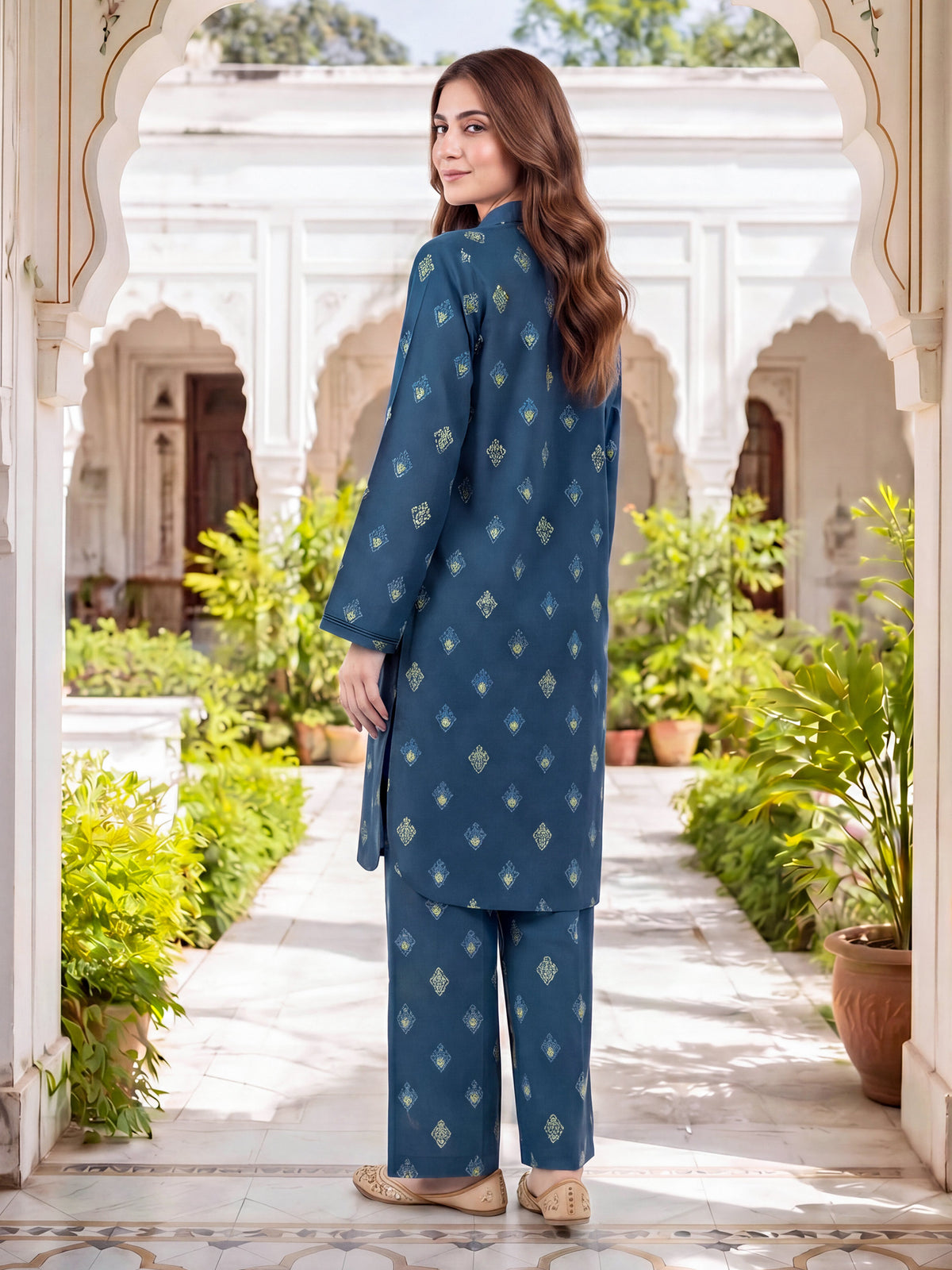 Khaddar Paste Shirt (Unstitched)