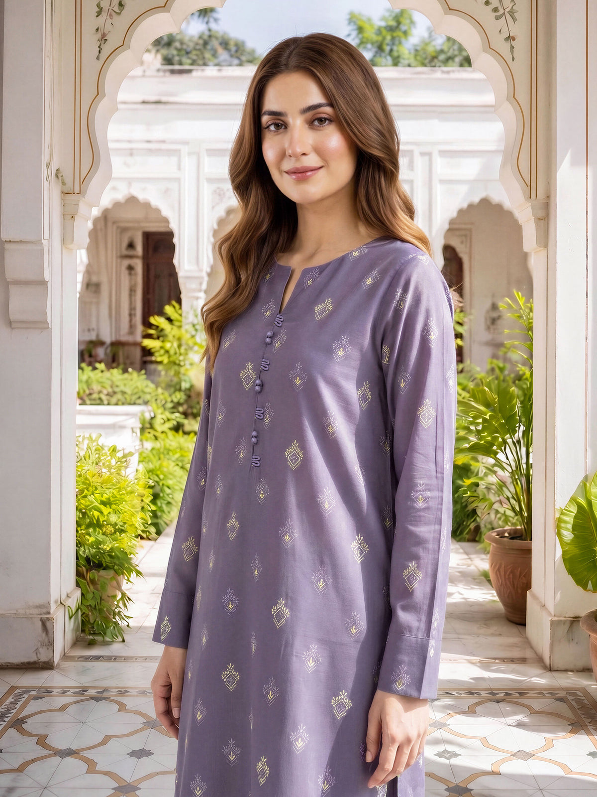Khaddar Paste Shirt (Unstitched)