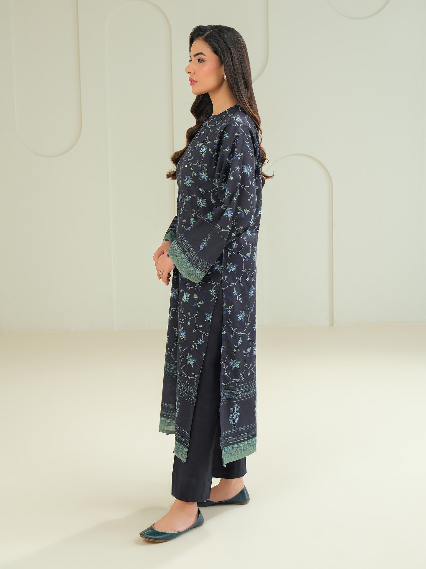 Khaddar Shirt-Printed (Unstitched)