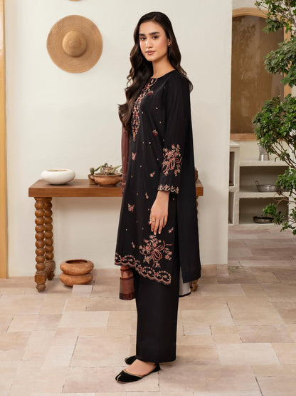 3 Piece Khaddar Suit-Embroidered (Unstitched)