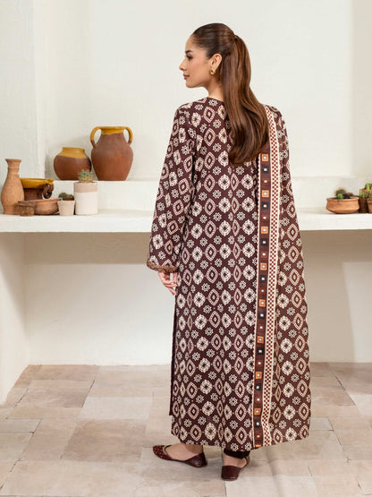 3 Piece Khaddar Suit-Embroidered (Unstitched)