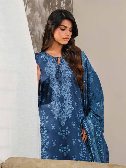 3 Piece Khaddar Suit-Embroidered (Unstitched)