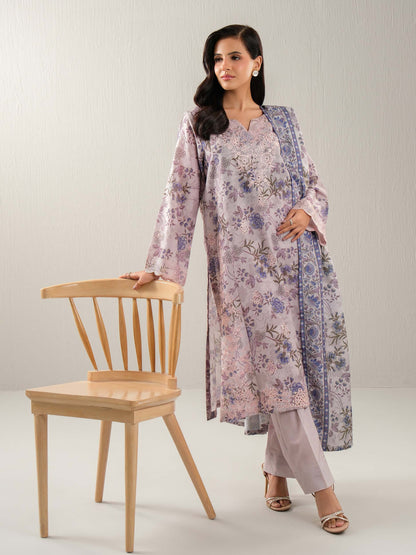 3 Piece Khaddar Suit-Embroidered (Unstitched)