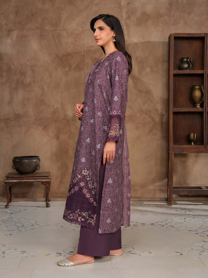 3 Piece Khaddar Suit-Embroidered (Unstitched)