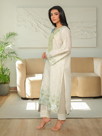 3 Piece Khaddar Suit-Embroidered (Unstitched)