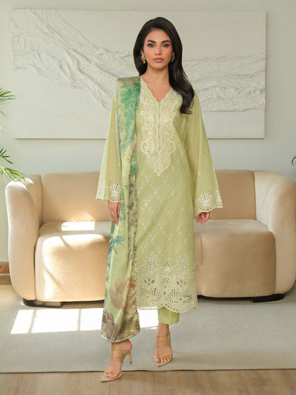 3 Piece Khaddar Suit-Embroidered (Unstitched)