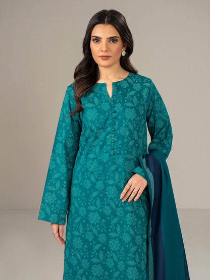 2 Piece Khaddar Paste Suit (Unstitched)