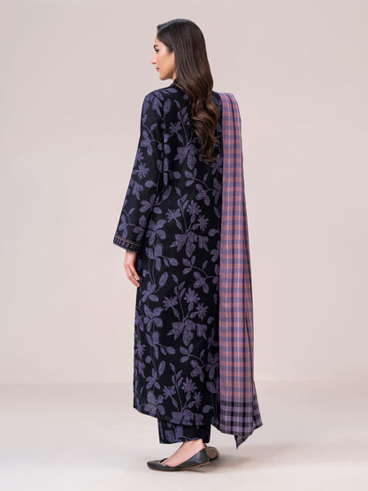 3 Piece Khaddar Suit(Unstitched)