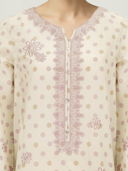 3 Piece Lawn Suit-Embroidered (Unstitched)