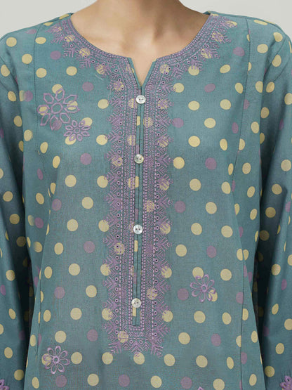 3 Piece Lawn Suit-Embroidered (Unstitched)