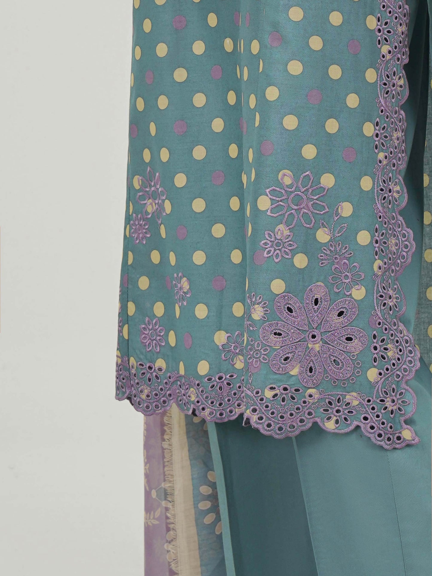 3 Piece Lawn Suit-Embroidered (Unstitched)