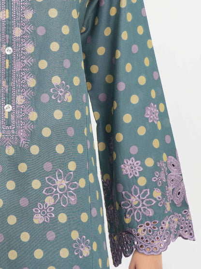 3 Piece Lawn Suit-Embroidered (Unstitched)