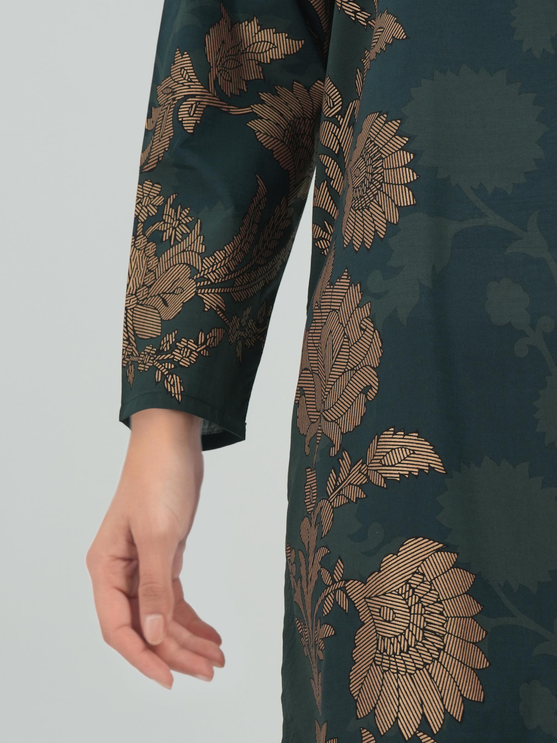 3 Piece Lawn Slub Suit (Unstitched)