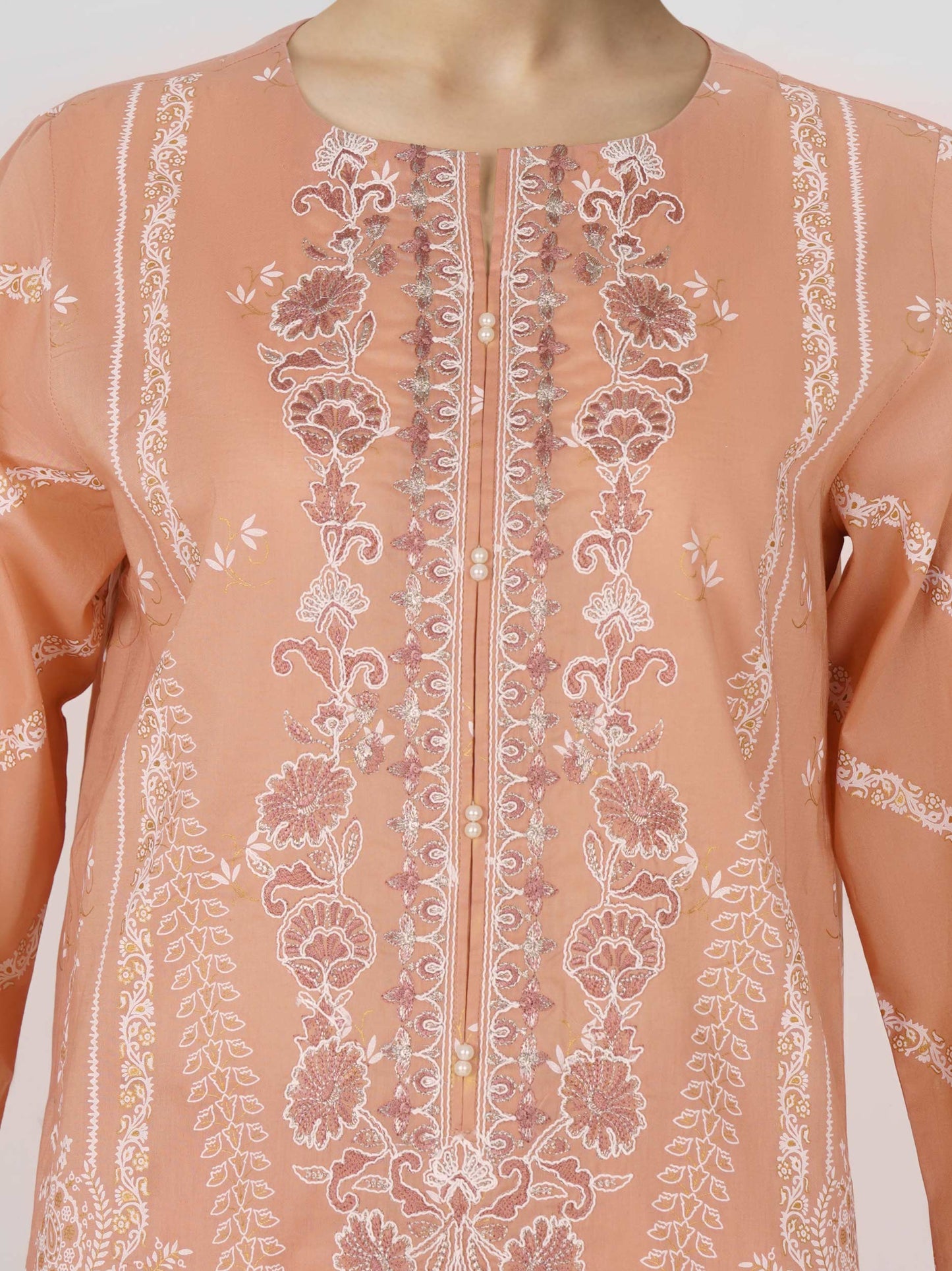 3 Piece Lawn Suit- Embroidered (Unstitched)