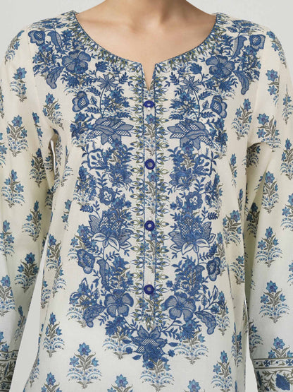 3 Piece Lawn Suit-Embroidered (Unstitched)