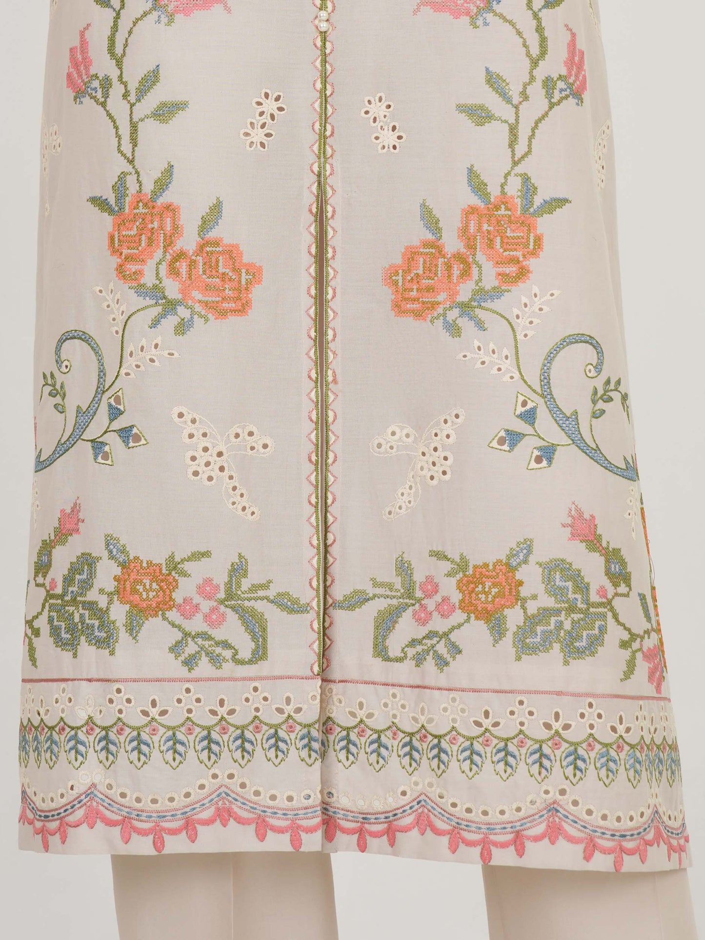 3 Piece Lawn Suit- Embroidered (Unstitched)