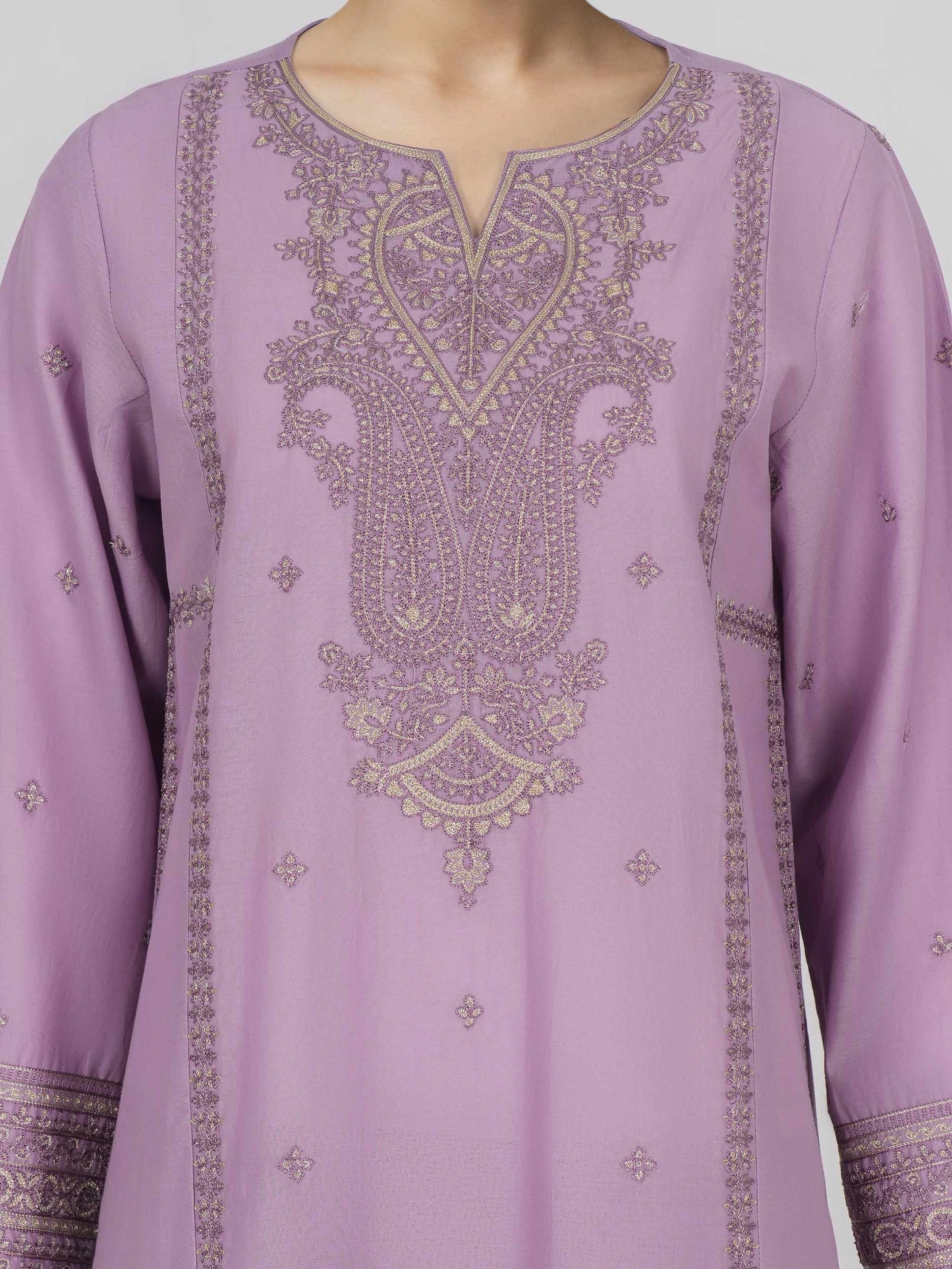 3 Piece Lawn Suit- Embroidered (Unstitched)