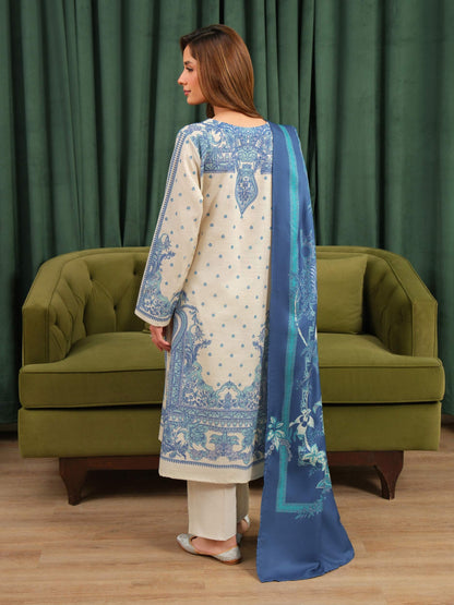 2 Piece Khaddar Suit-Printed (Unstitched)